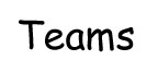 Teams button